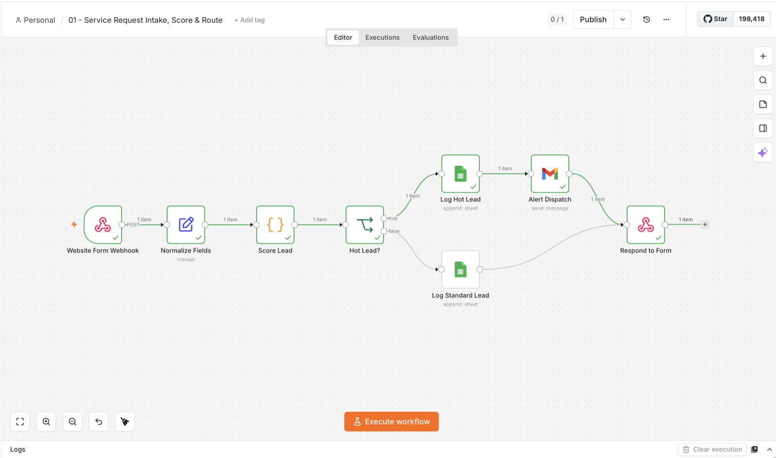 Northside HVAC · Lead Routing Automation preview